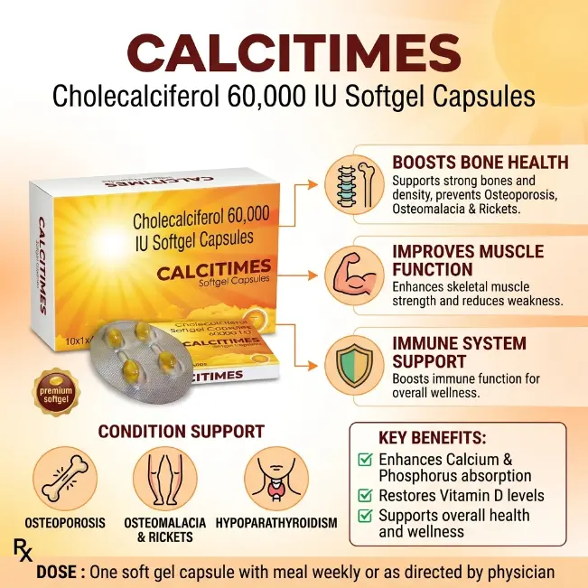 CALCITIMES Softgel Capsules